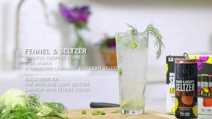 Light & Breezy Cocktails Featuring Bud Light Seltzer
