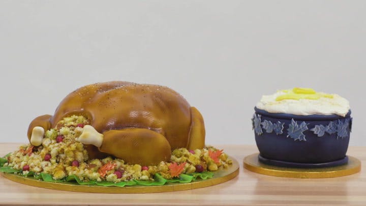 Realistic Turkey Cake