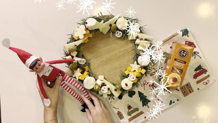 Christmas Charcuterie Wreath