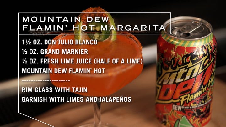 MTN DEW Flamin' Hot Margarita